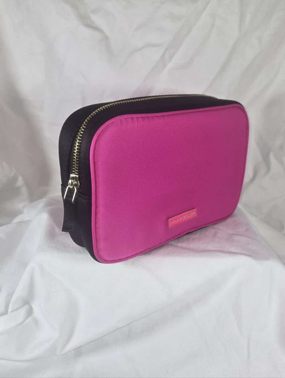 Prada Candy Fuchsia and Black Cosmetic Case